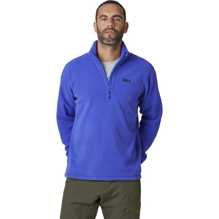 2021 Helly Hansen Mens Daybreaker 1 2 Zip Fleece 50844 Royal